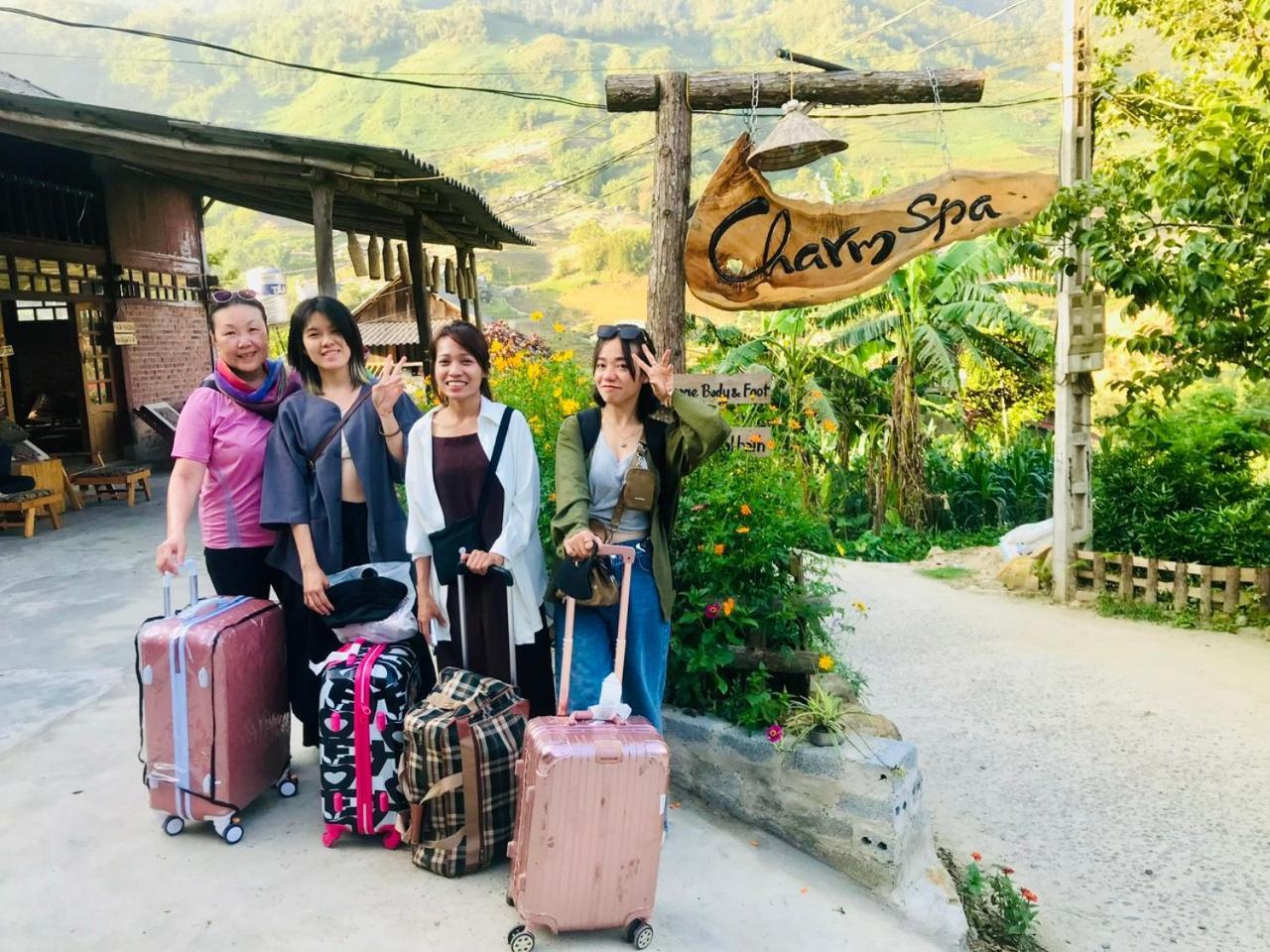 Charm Spa & Homestay Lao Tchay Экстерьер фото