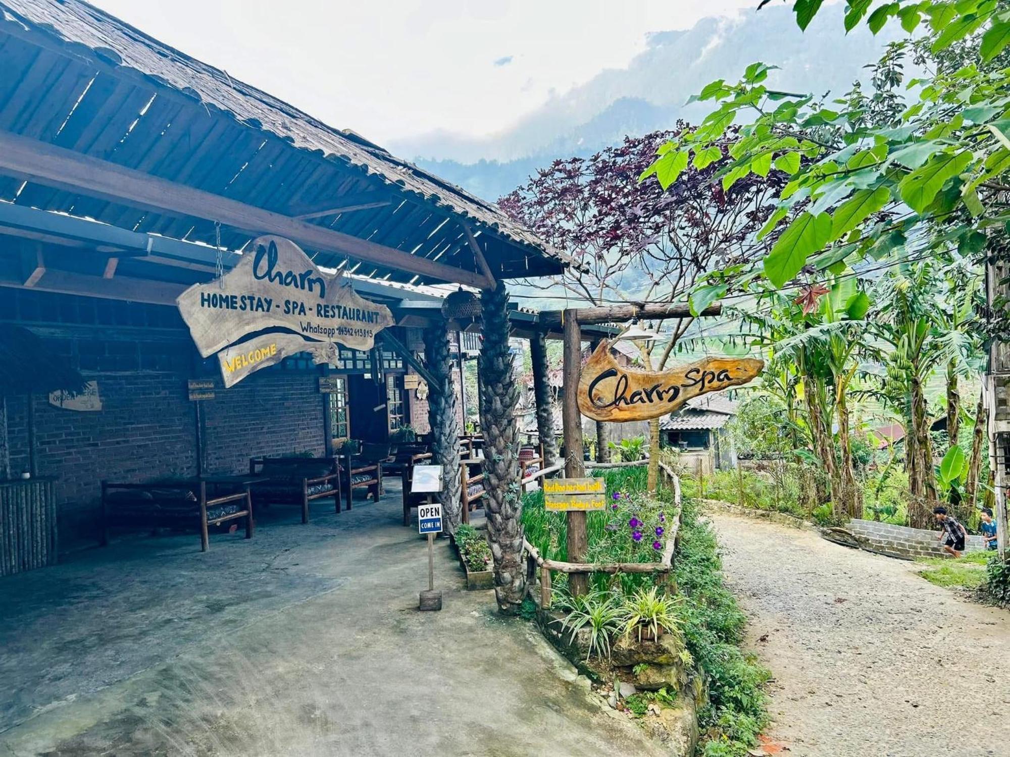 Charm Spa & Homestay Lao Tchay Экстерьер фото